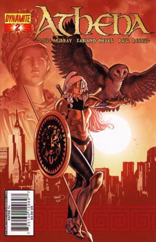 Athena #2 (2009) cover a