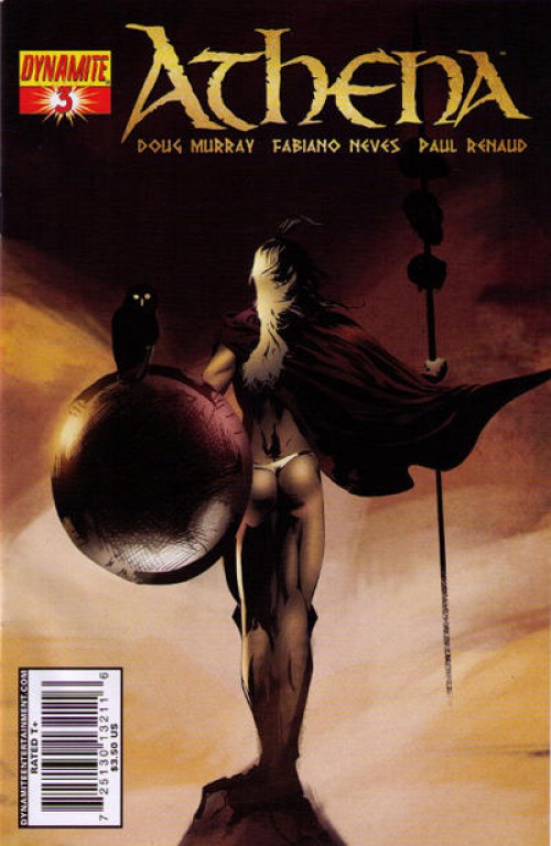 Athena #3 (2009) cover b