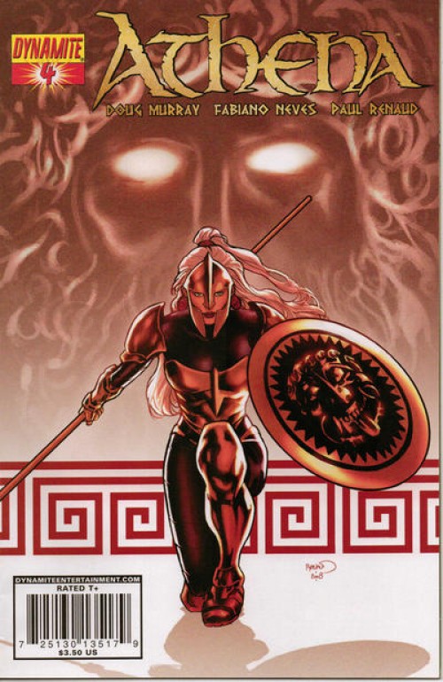 Athena #4 (2009) cover a