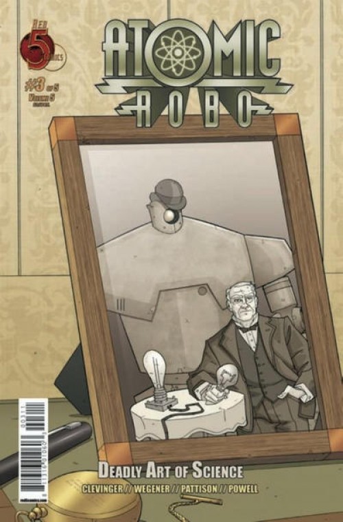 Atomic Robo Deadly Art of Science #3 (2010)