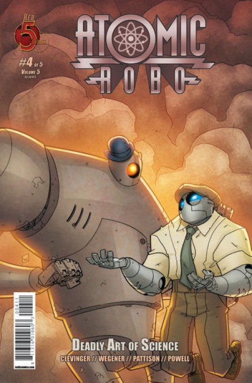 Atomic Robo Deadly Art of Science #4 (2010)