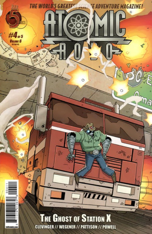 Atomic Robo and the Ghost of Station X #4 (2011)