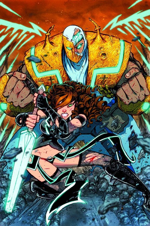 Avengelyne #9 (2011) cover a