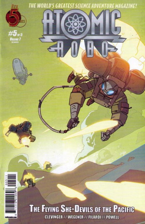 Atomic Robo Flying She Devils of the Pacific #5 (2012)