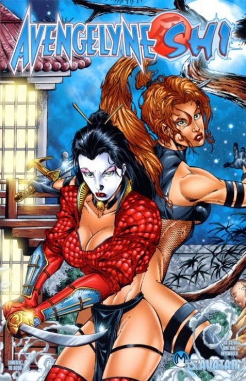 Avengelyne Shi #1/2 (2001) cover c