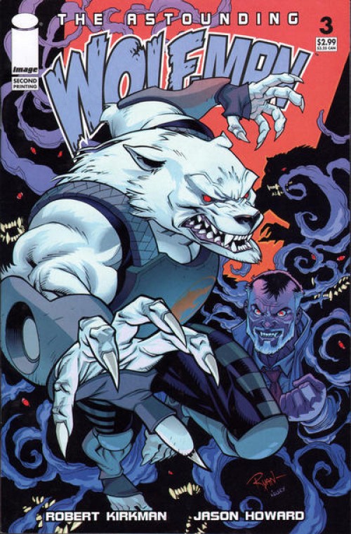 Astounding Wolf-Man #3 (2007) second print