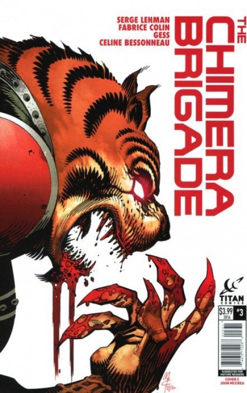 Chimera Brigade #3 (2016) cover c