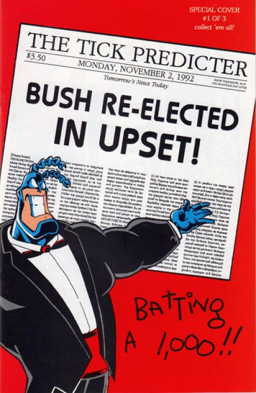 Chroma Tick #4 (1992) george bush edition