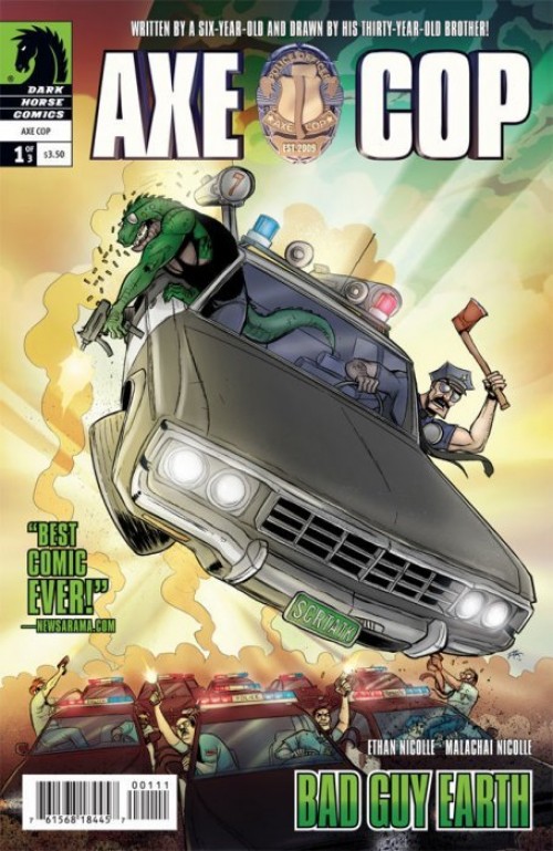 Axe Cop Bad Guy Earth #1 (2011)