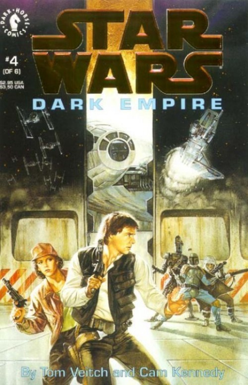 Star Wars Dark Empire #4 (1991) gold foil variant