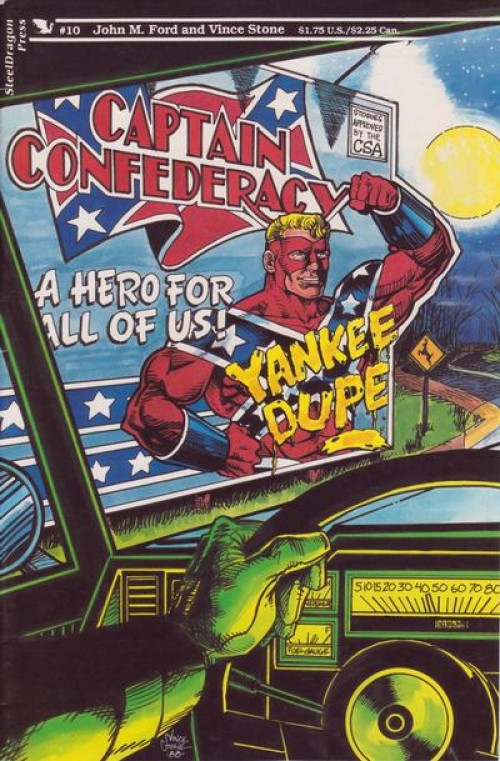 Original Captain Confederacy newest Comic Book