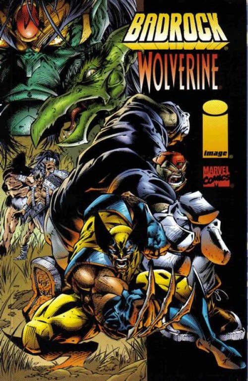 Badrock Wolverine #1 (1996) cover a