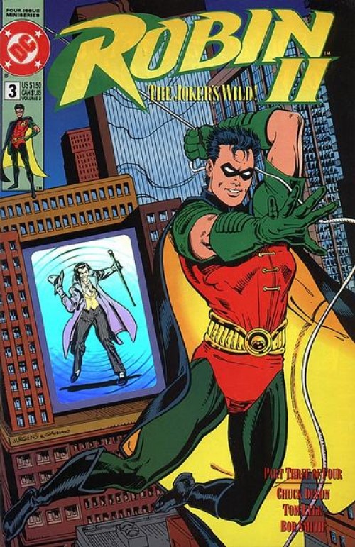 Robin II #3 (1991) cover a