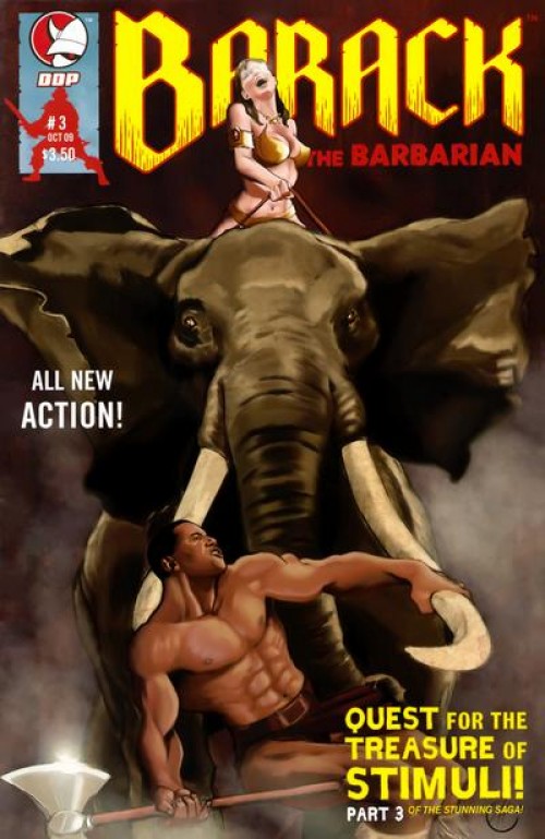 Barack the Barbarian #3 (2009)