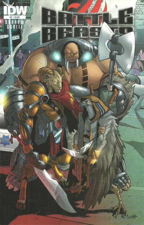 Battle Beasts #2 (2012)