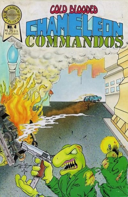 Cold Blooded Chameleon Commandos #4 (1986)