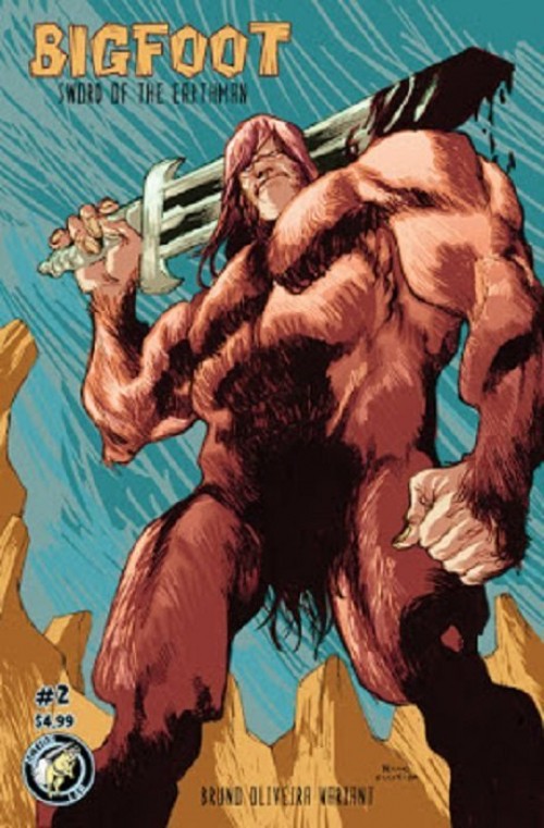 Bigfoot Sword Of The Earthman #2 (2015) variant