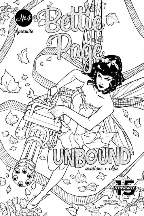 Bettie Page Unbound #4 (2019) ohta b&w variant