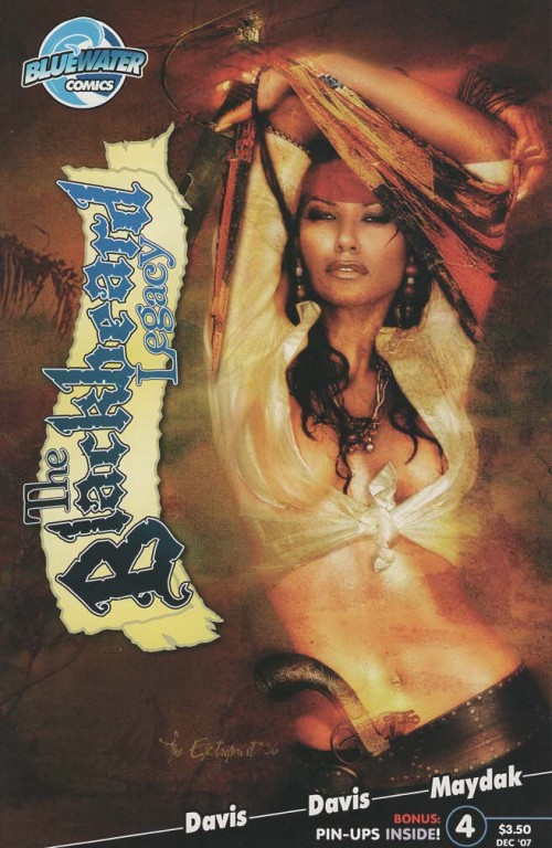 Blackbeard Legacy #4 (2007) cover b