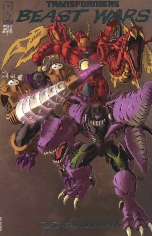Transformers Beast Wars The Gathering #1 (2006) variant c