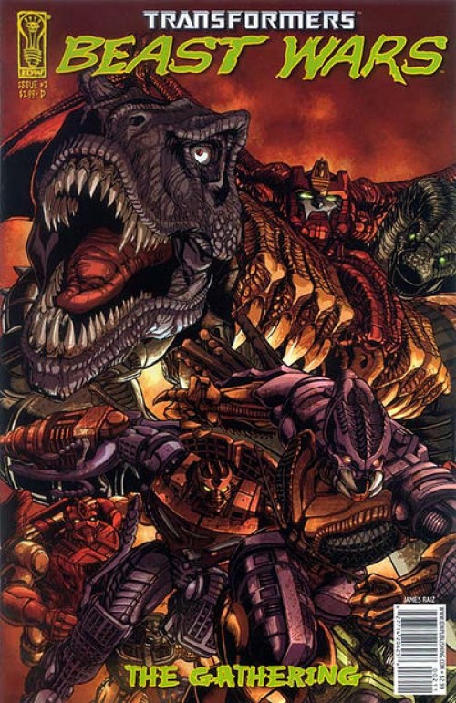 Transformers Beast Wars The Gathering #2 (2006) cover d