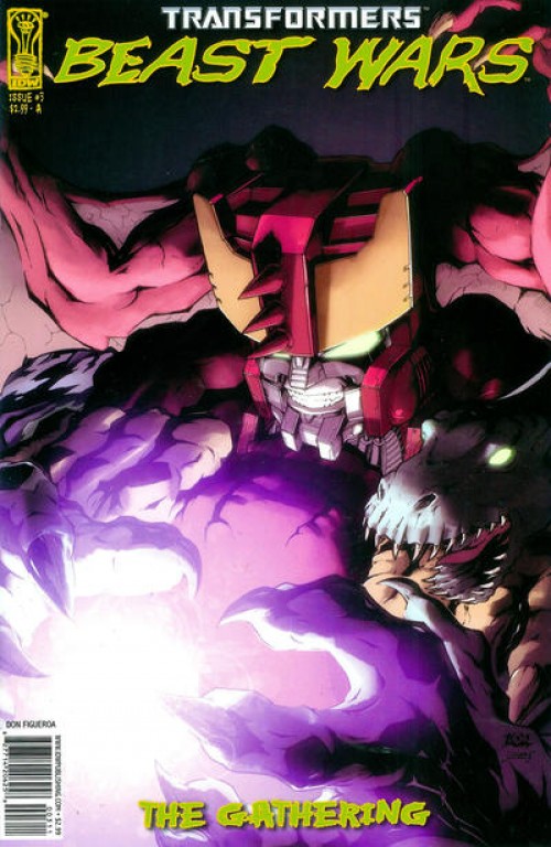 Transformers Beast Wars The Gathering #3 (2006) cover a