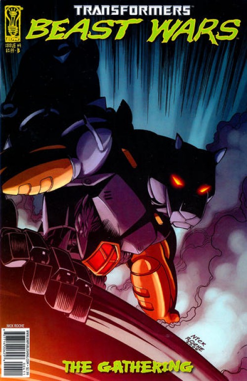 Transformers Beast Wars The Gathering #4 (2006) cover b