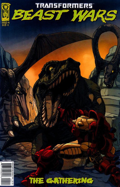 Transformers Beast Wars The Gathering #4 (2006) cover c