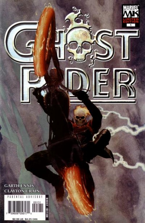 Ghost Rider #1 (2005) Ribic variant