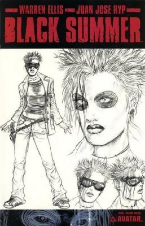 Black Summer #1 (2007) design sketch