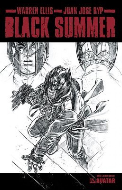 Black Summer #5 (2007) design sketch
