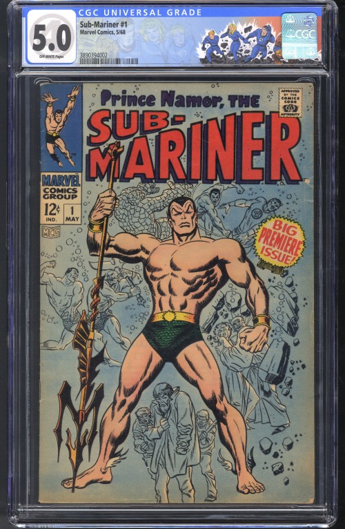 Sub-Mariner #1 (1968) cgc 5.0