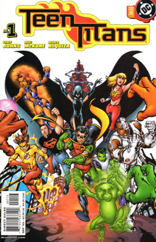 Teen Titans #1 (2003) third print