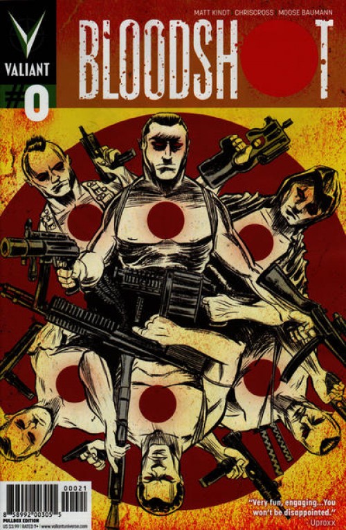 Bloodshot #0 (2012) pullbox variant