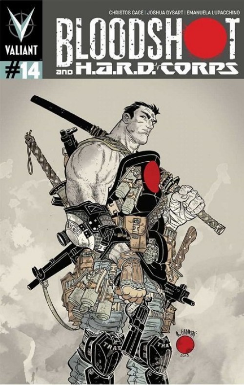 Bloodshot & Hard Corps #14 (2013) variant