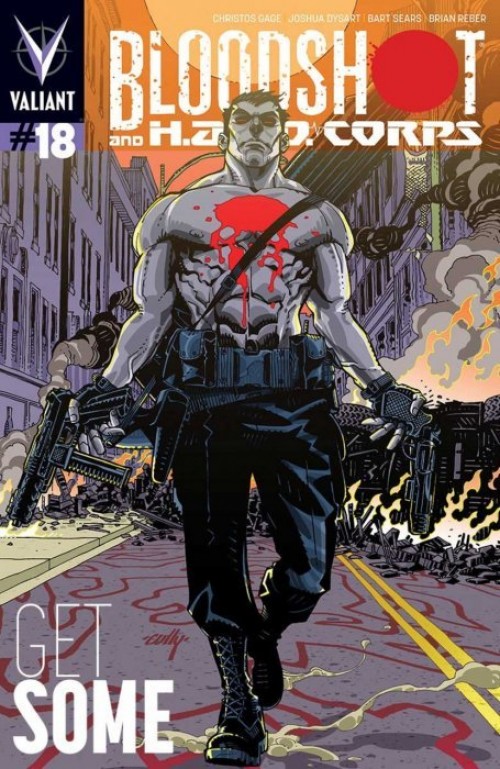 Bloodshot & Hard Corps #18 (2013) variant