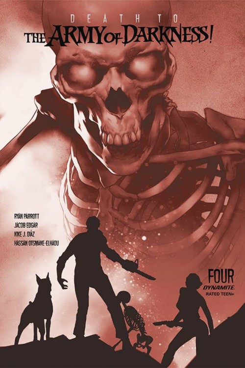 Death To Army Of Darkness #4 cover j oliver tint variant