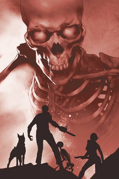 Death To Army Of Darkness #4 cover l oliver tint virgin variant