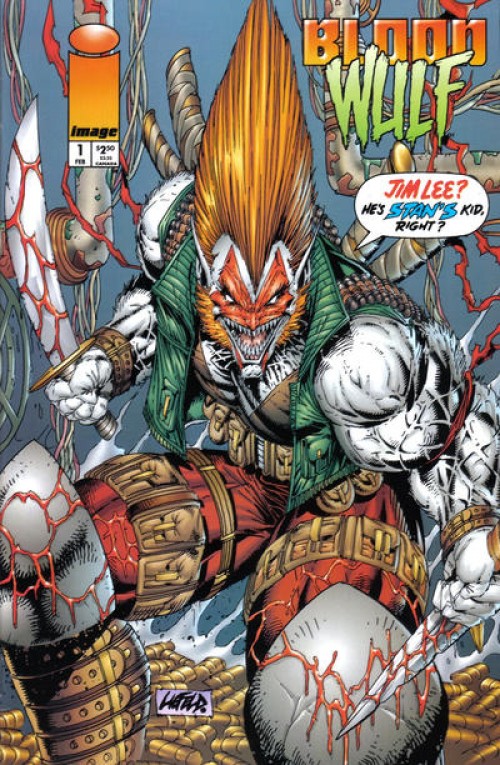 Blood Wulf #1 (1995) cover b