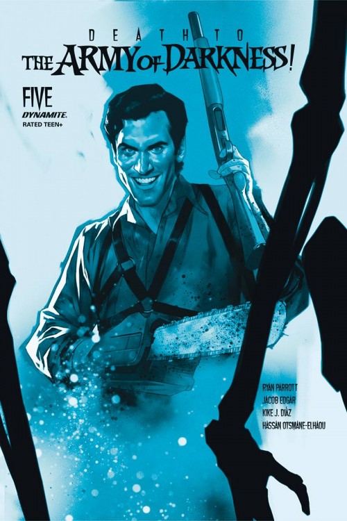 Death To Army Of Darkness #5 cover j oliver tint variant