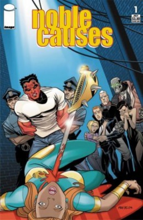 Noble Causes #1 (2004) cover a