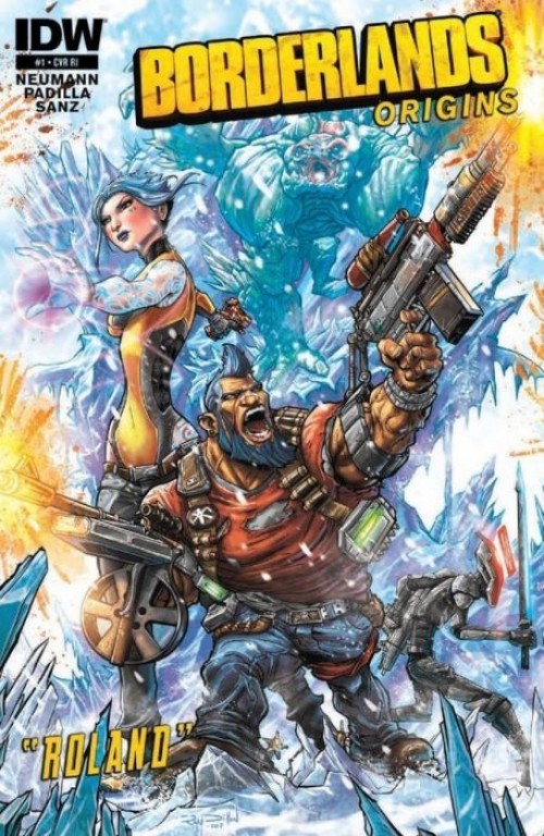 Borderlands Origins #1 (2012) variant