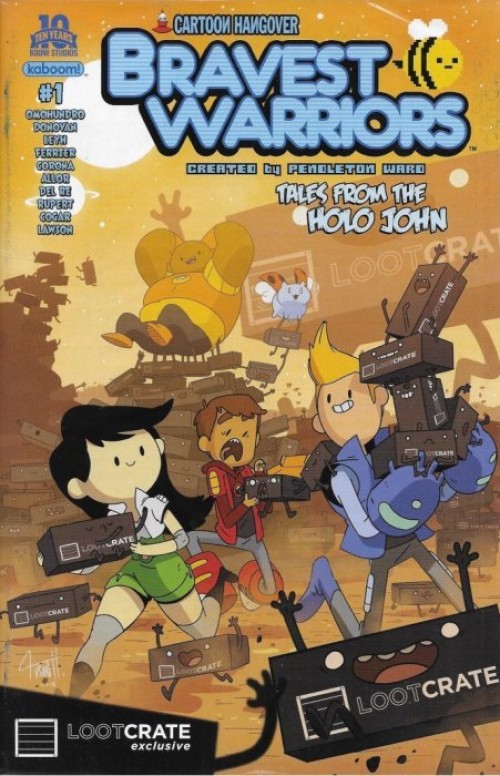 Bravest Warriors Tales Holo John #1 (2105) loot crate exclusive