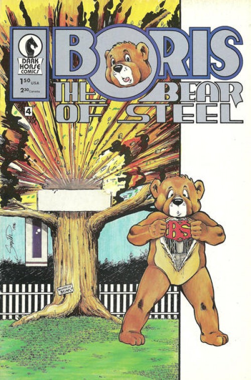 Boris the Bear #4 (1986) cover a