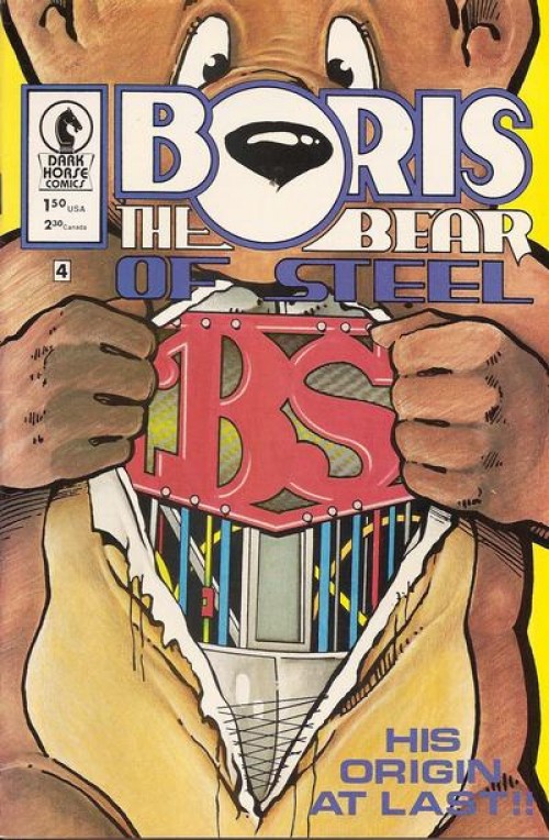 Boris the Bear #4 (1986) cover b