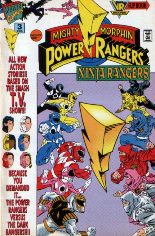 Mighty Morphin Power Rangers Ninja Rangers #3 (1995)