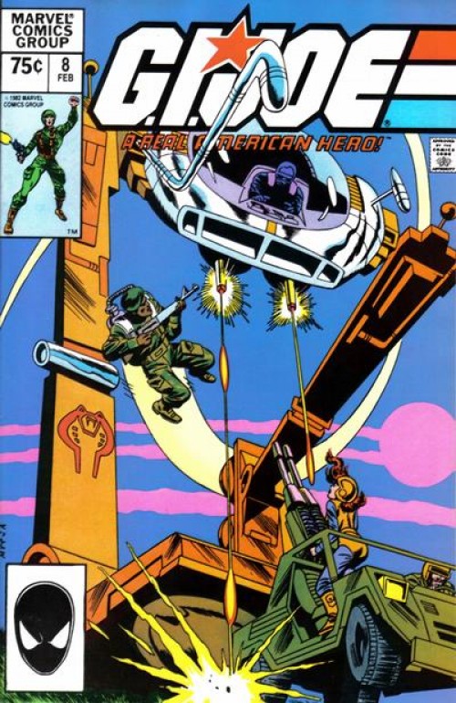 GI Joe A Real American Hero #8 (1982) second print