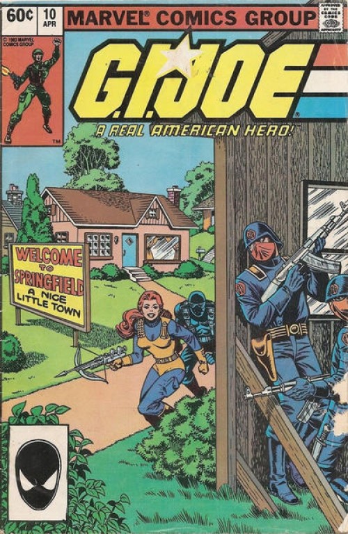 GI Joe A Real American Hero #10 (1982) second print