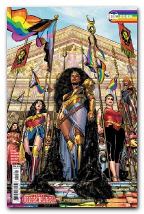 Wonder Woman #10 (2023) cover d jimenez dc pride variant