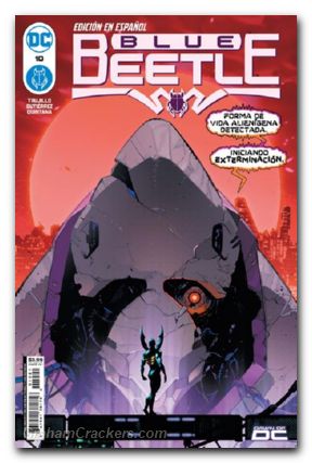 Blue Beetle #10 (2023) cover c spanish language version